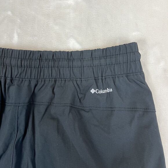 Columbia Shorts Womens Large Black Onmi Shade Elastic Waist Hiking Outdoor NWT - Picture 9 of 10